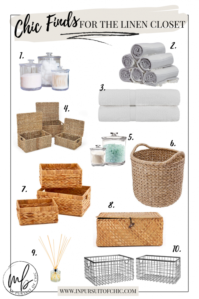 The Keys to an Organized Linen Closet - The Scout Guide